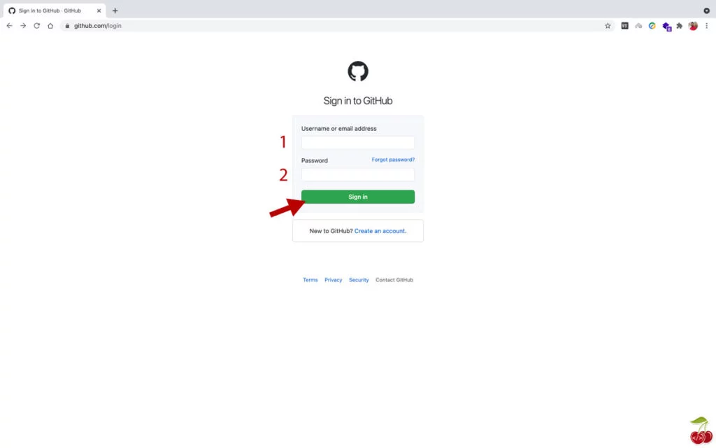 github first repo - login