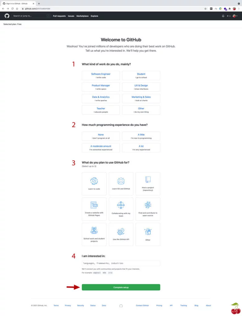 github first repo - register 2