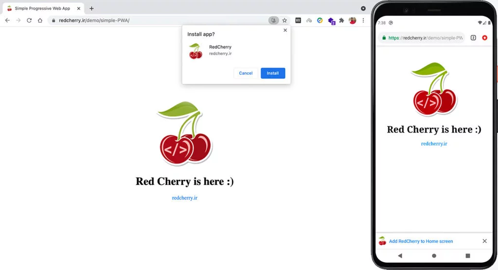 پیش نمایش - pwa